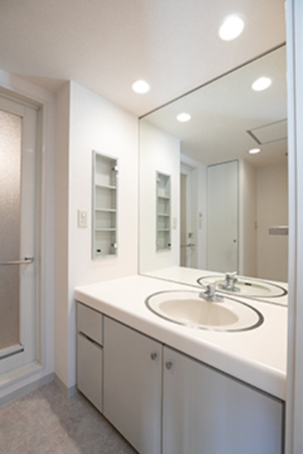 洗面設備　現況優先。