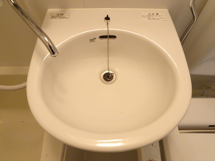 洗面設備　使いやすい洗面所です