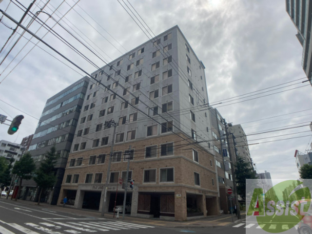 建物外観　札幌市中央区北１条東「パークヒルズ中央１２」