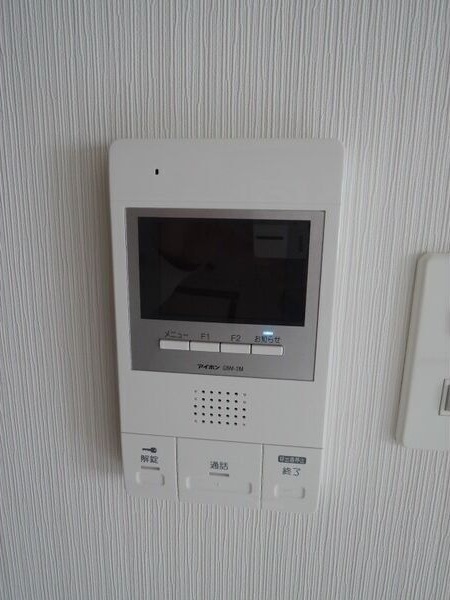 セキュリティ　TVモニターホンでお客様のお顔も見えて安心です！