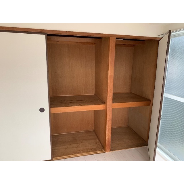 収納　明るい室内です