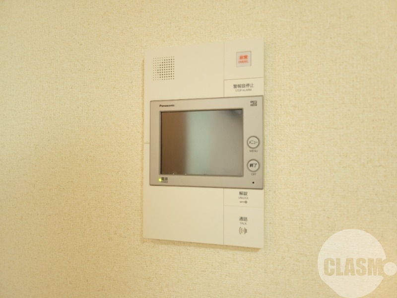セキュリティ　来訪者が確認できるモニターホン♪