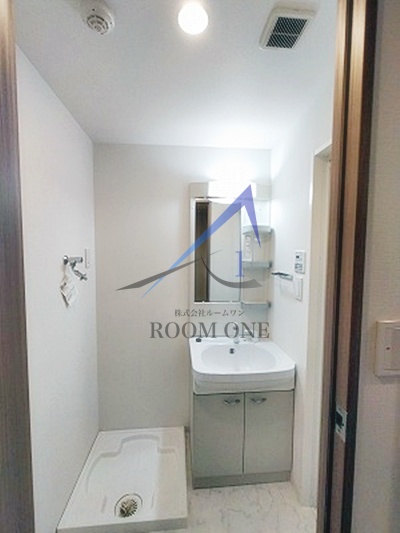 洗面設備　洗面台です。