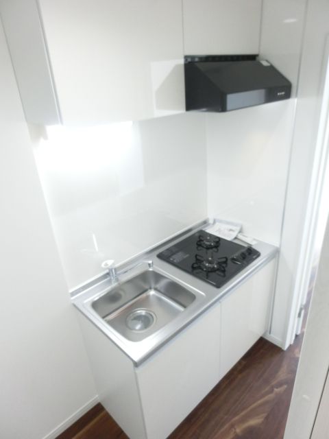 キッチン　2口コンロ付システムキッチン