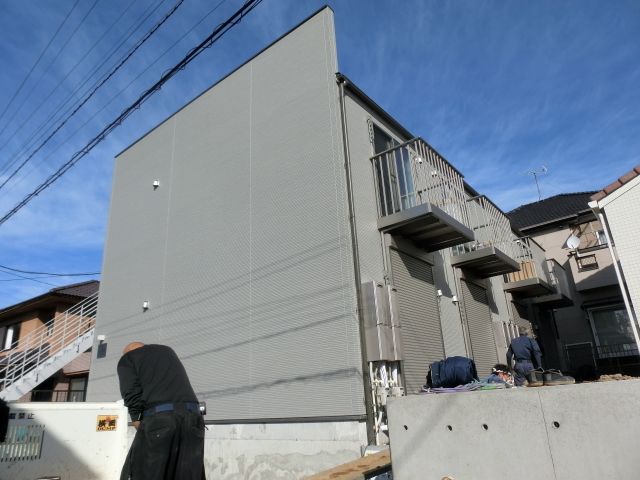 建物外観　落ち着いたお洒落な外観。