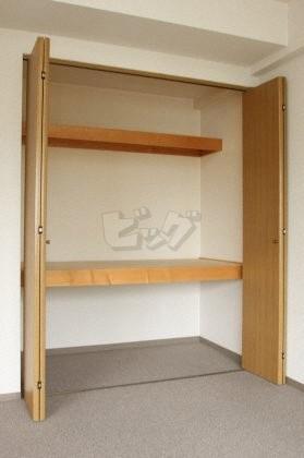 収納　衣類の収納に便利なクローゼットが付いています！