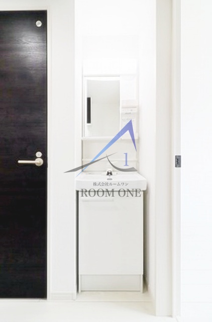 洗面設備　洗面台です。