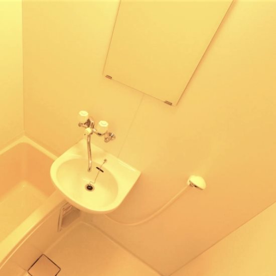 洗面設備　※別のお部屋の写真です