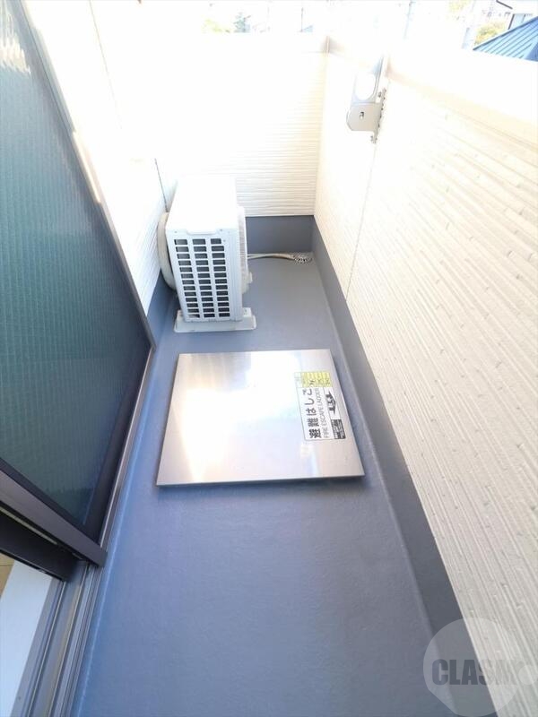 バルコニー　南向きのベランダ