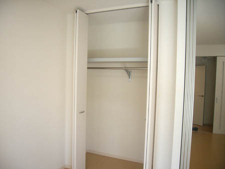収納　たっぷりとした収納スペースです