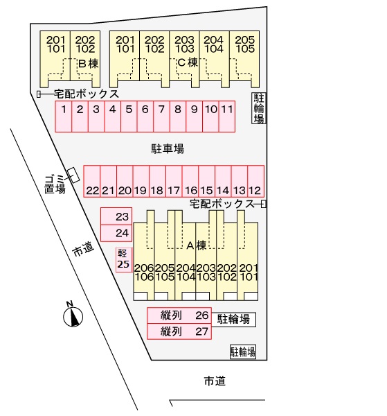 駐車場　駐車場