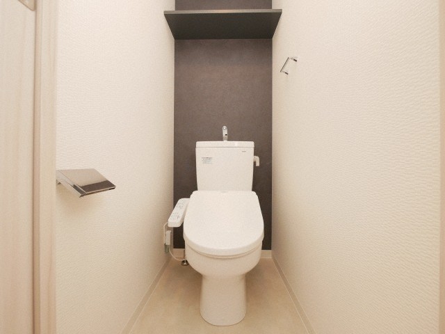 トイレ　ゆったりとした空間のトイレです