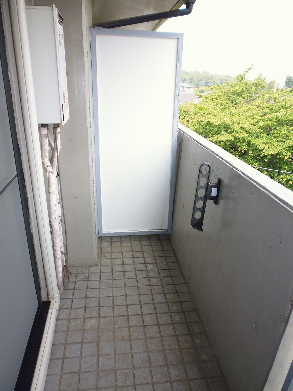 バルコニー　洗濯物も気持ちよく乾きそう