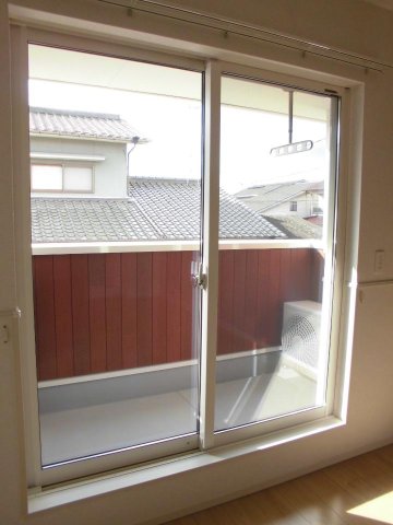 バルコニー　バルコニーがあります