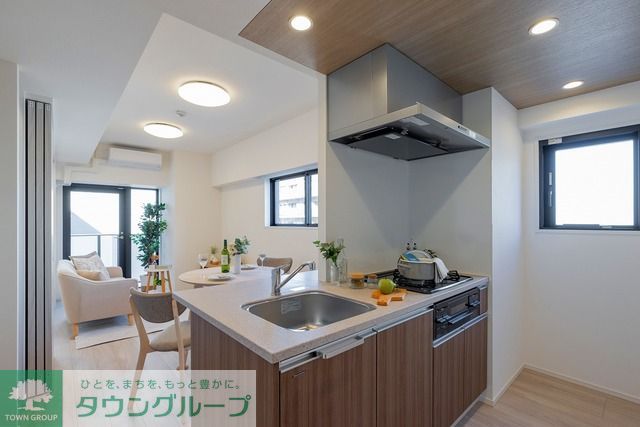 キッチン　Cタイプ2025年12月撮影 MRで調度品等は含まれません