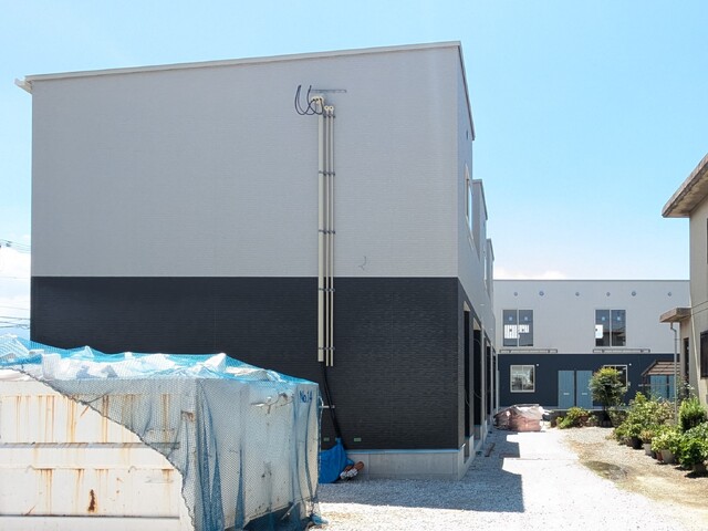 建物外観　建築中