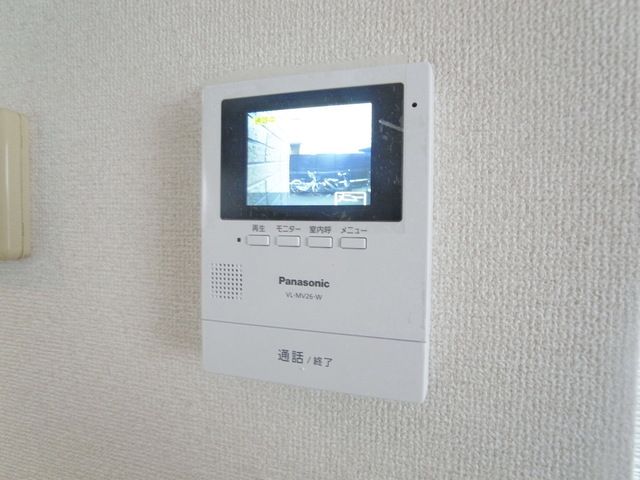 セキュリティ　突然の来客でもモニターで事前に確認♪