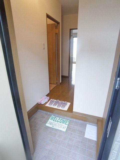 玄関　ただいまぁ～♪