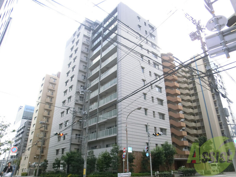 建物外観　三ノ宮駅まで徒歩１０分の場所にあります。