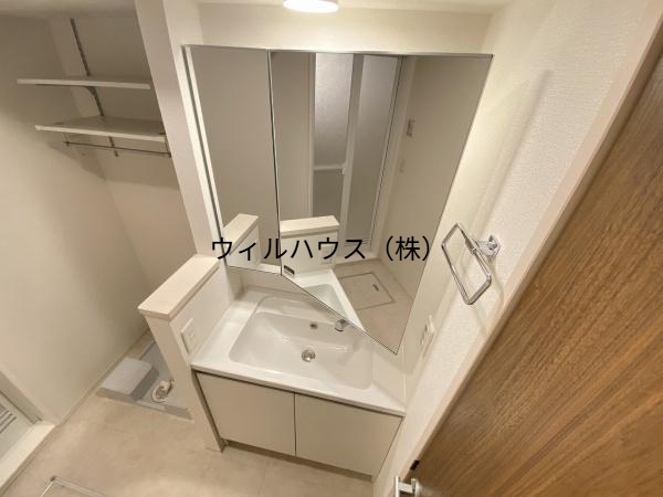 洗面設備　綺麗な水廻り！