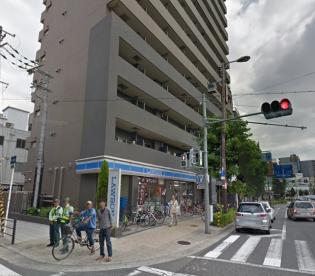 コンビニ　ローソン 浪速警察署前店（コンビニ）まで398m