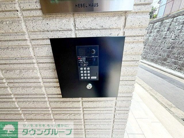 セキュリティ　エントランス