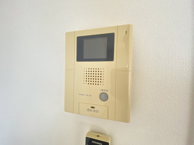 セキュリティ　モニター付きインターホンです