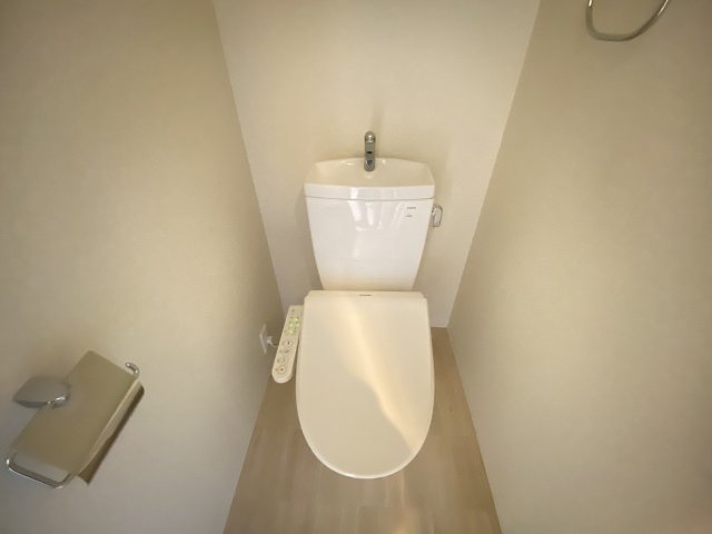 トイレ　ゆったりとした空間のトイレです
