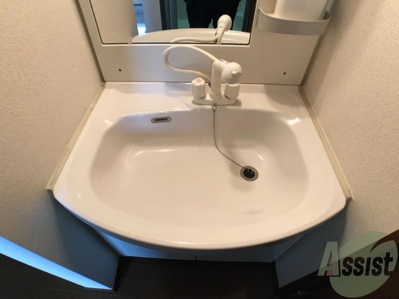 洗面設備　洗面はこちらでお願い致します。独立で使いやすそうです。