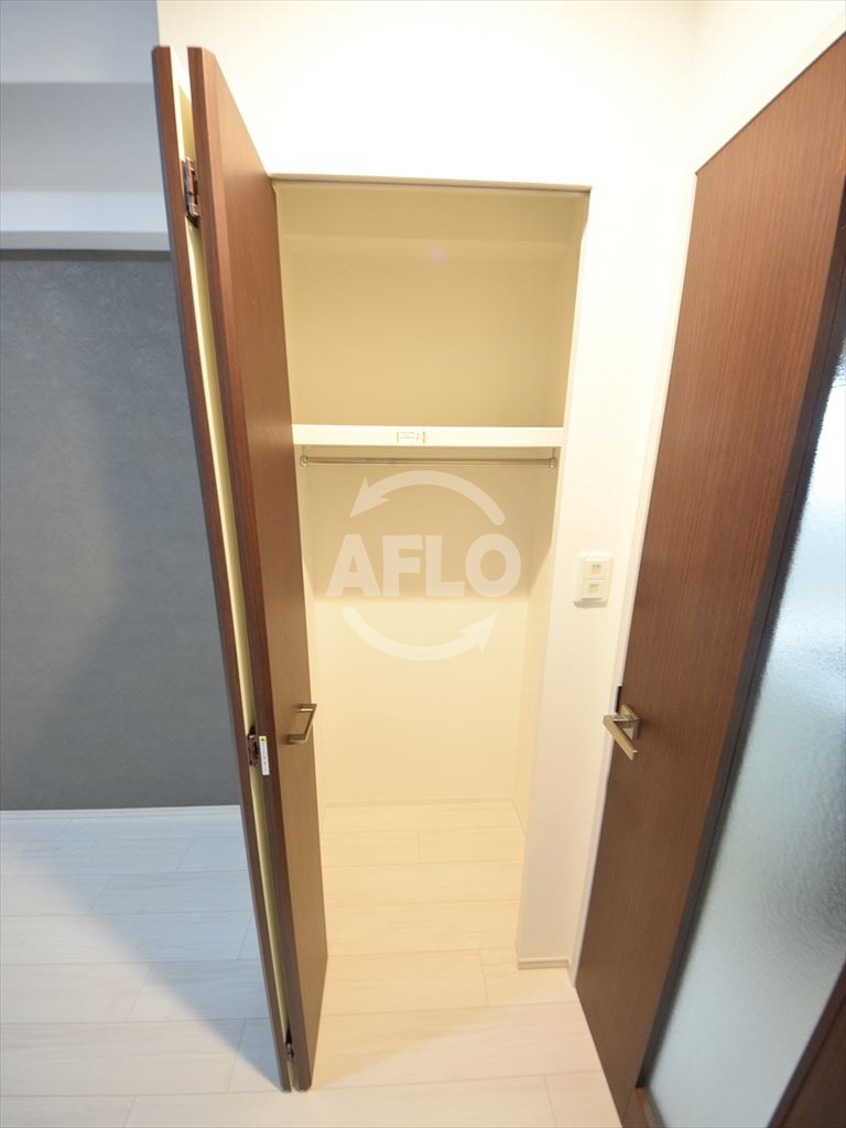 収納　La Douceur天王寺　クローゼット