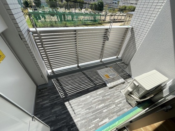 バルコニー　※別部屋の写真です