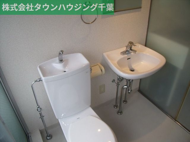 洗面設備　パウダールームです