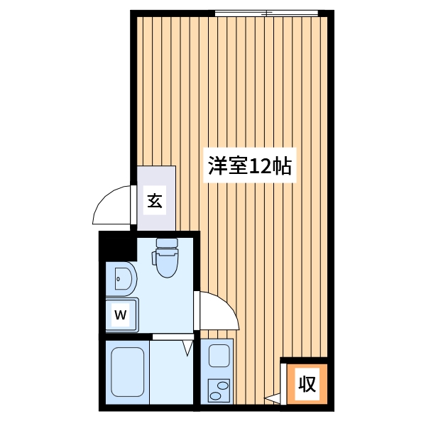 仮)クレール・アブニール立川の間取り写真
