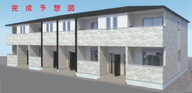 建物外観　完成パース