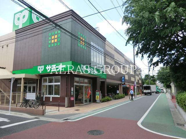 スーパー　サミットストア梅ヶ丘店（スーパー）まで491m
