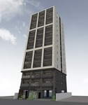 建物外観　お洒落なデザイナーズマンション