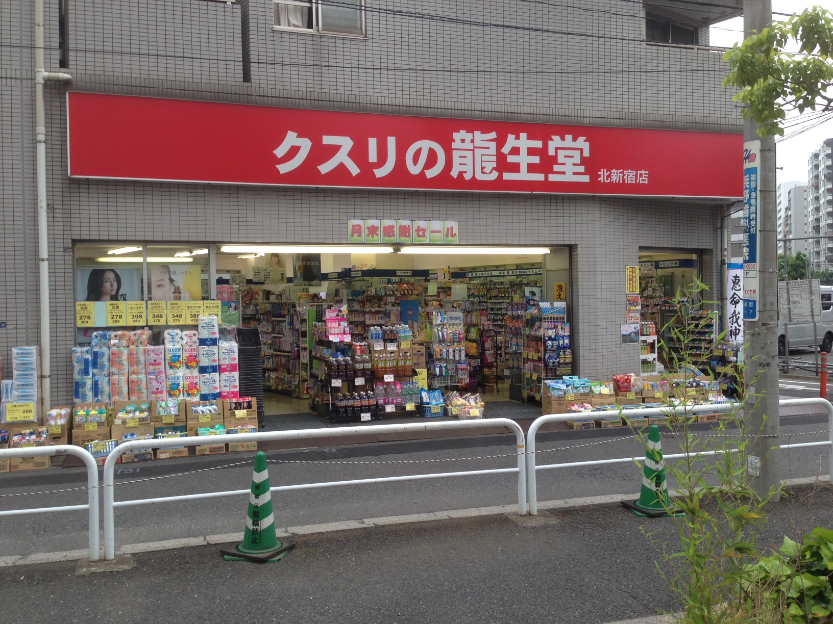 ドラックストア　龍生堂薬局北新宿店（ドラッグストア）まで84m