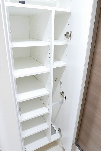 収納　明るい室内です