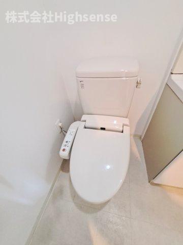 トイレ　ゆったりとした空間のトイレです