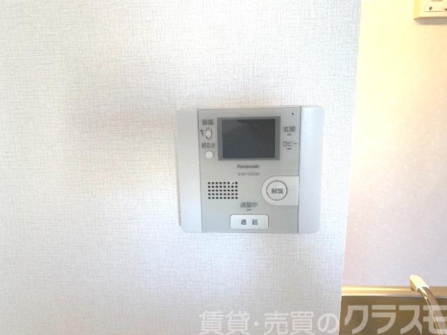 セキュリティ　来訪者が確認できるモニターホン♪