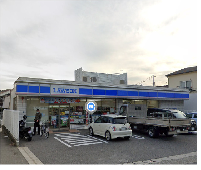 コンビニ　ローソン 兵庫下祇園町店（コンビニ）まで474m