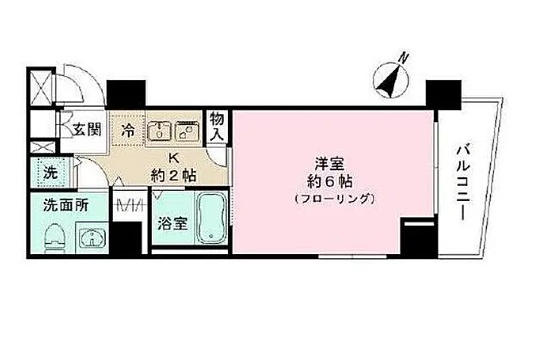 フェニックス日本橋浜町壱番館の間取り写真