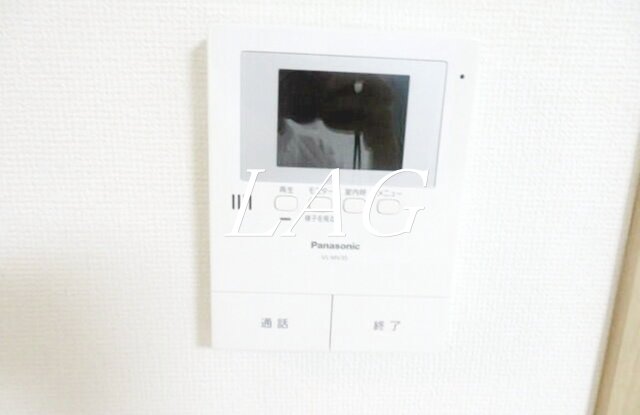 セキュリティ　モニター付インターホンです。