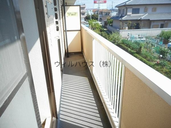バルコニー　広々ベランダ！