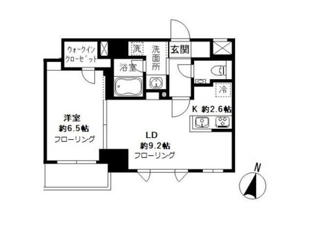 都営三田線 春日駅 徒歩4分 6階建 築7年の間取り写真