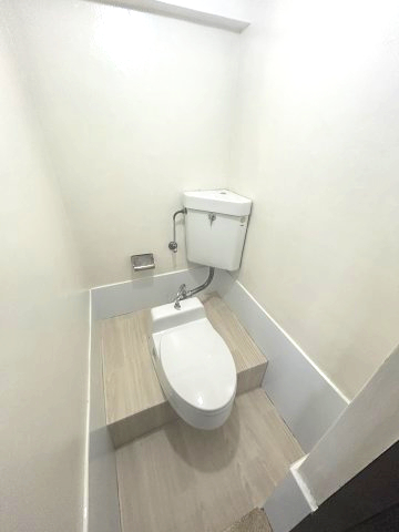 名鉄常滑線 道徳駅 徒歩10分 4階建 築55年のトイレ写真