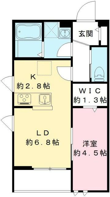 ＪＲ高崎線 北上尾駅 徒歩14分 3階建 築3年の間取り写真