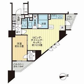 サンクタス横浜midの間取り写真