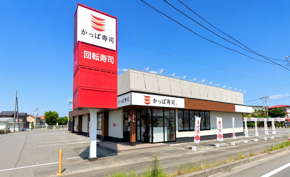 飲食店　かっぱ寿司寒河江店（飲食店）まで1948m