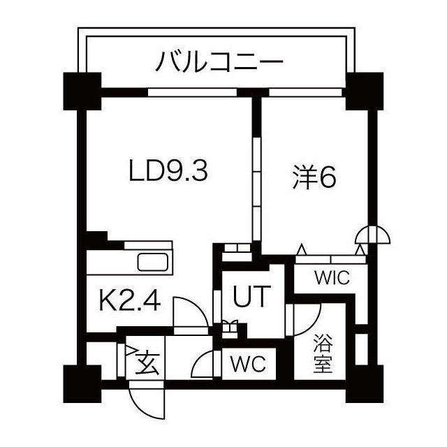 F008の間取り写真